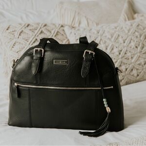 Lily Jade ROSIE CONVERTIBLE TOTE (LEATHER) Work bag/ Diaper bag